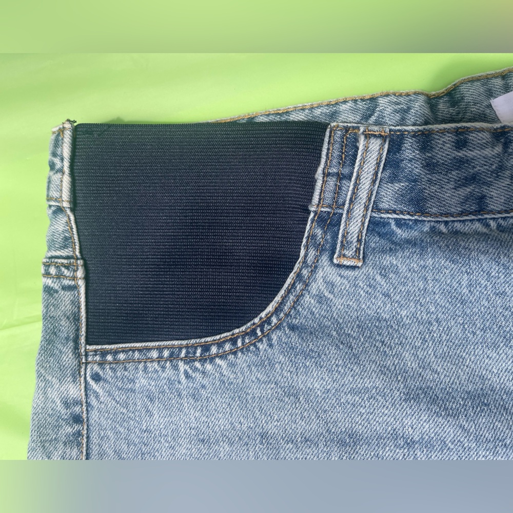 Maternity Bermuda Denim Shorts size XL - Picture 3 of 16